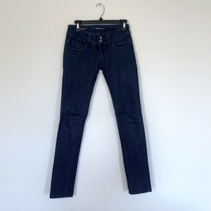 Vigoss Studio Dark Wash Skinny Jeans size 0 / 25